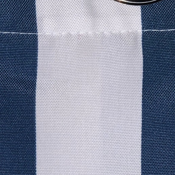 HOST PICK👍🏻2-95in Indigo Blue/White stripe panel - Picture 6 of 7